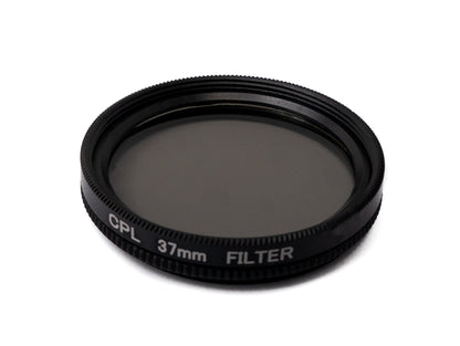 SYSTEM-S CPL Filter 37 mm lens with clip for smartphones in black