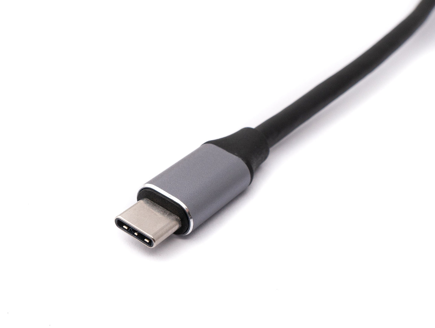 SYSTEM-S Display Port cable 20 cm Mini DP female to USB 3.1 Type C male in grey