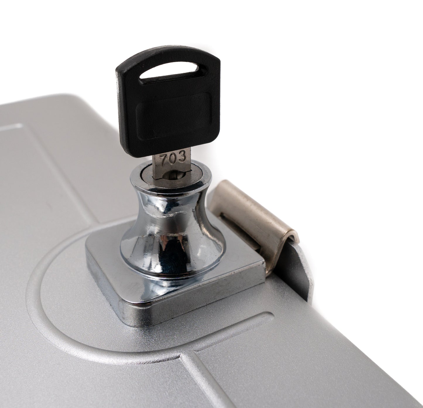 SYSTEM-S Wandhalterung 360° Tischständer abschließbar für iPad Pro 12,9" 3 (2018) in Grau