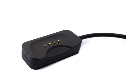 USB 2.0 Kabel 100 cm für Oppo Watch 4 3 2 1 pro SE für OnePlus Watch 2 Smartwatch in Schwarz