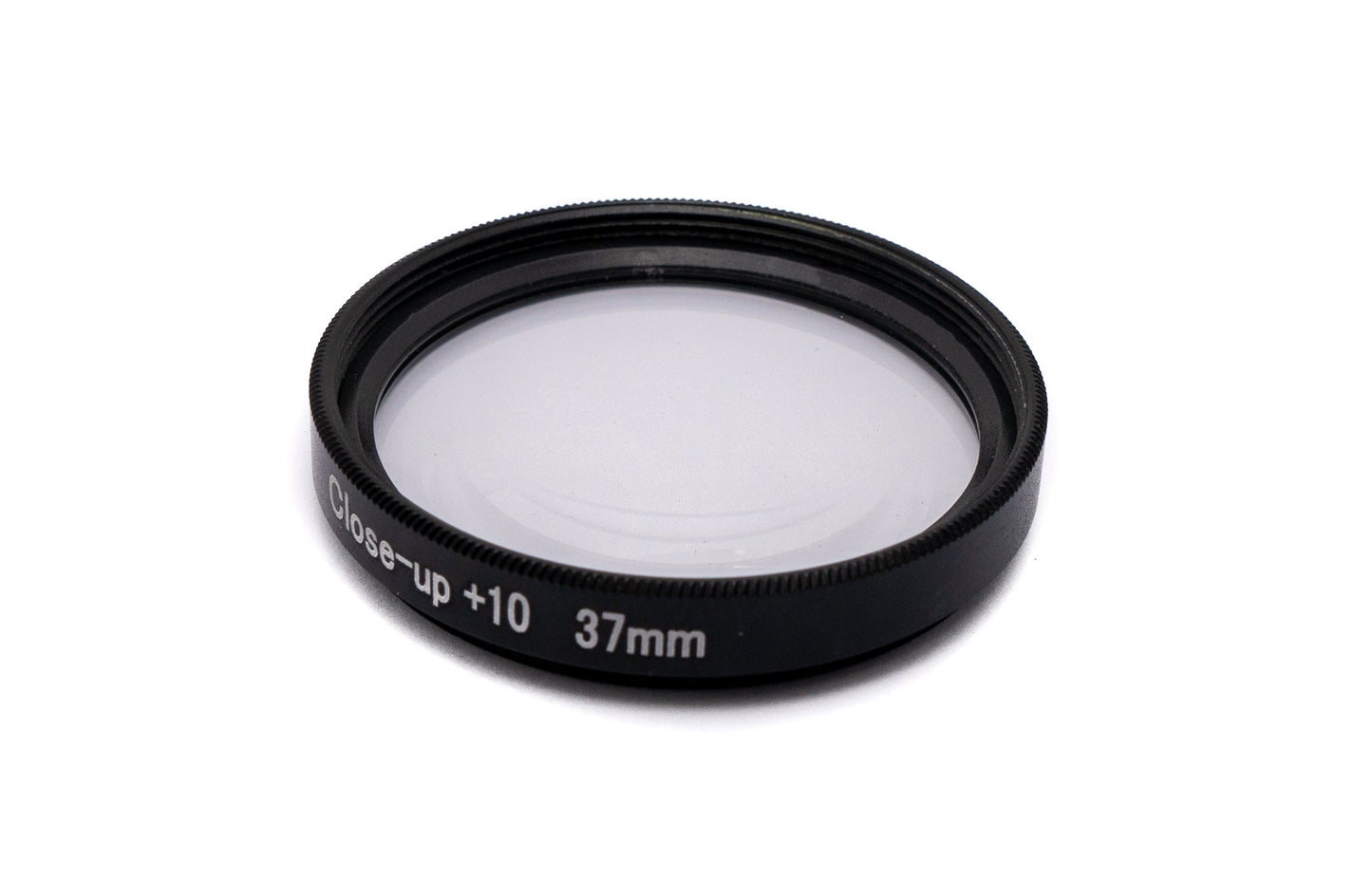 SYSTEM-S Makro Linse +10 Zoom Close Up Filter mit Clip in Schwarz
