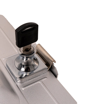 SYSTEM-S table mount 360° stand lockable flexible for iPad Mini 6 (2021) Gray