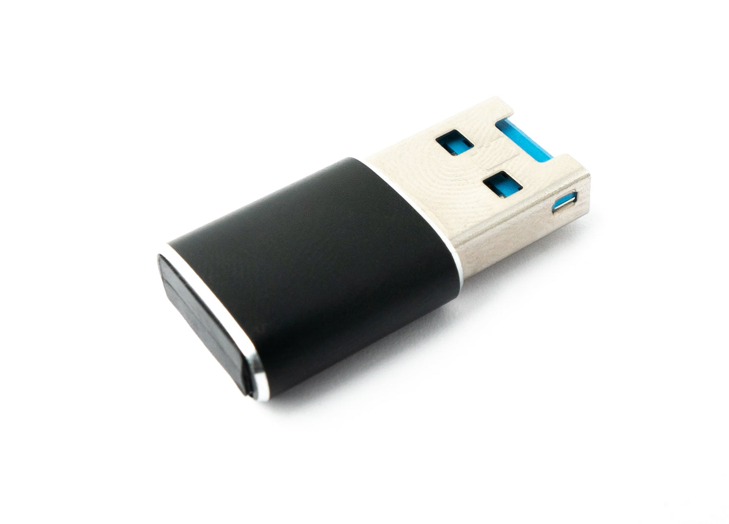 SYSTEM-S SD Karte Adapter Micro zu USB 3.0 Typ A Buchse Kabel Memory Card Reader Schwarz