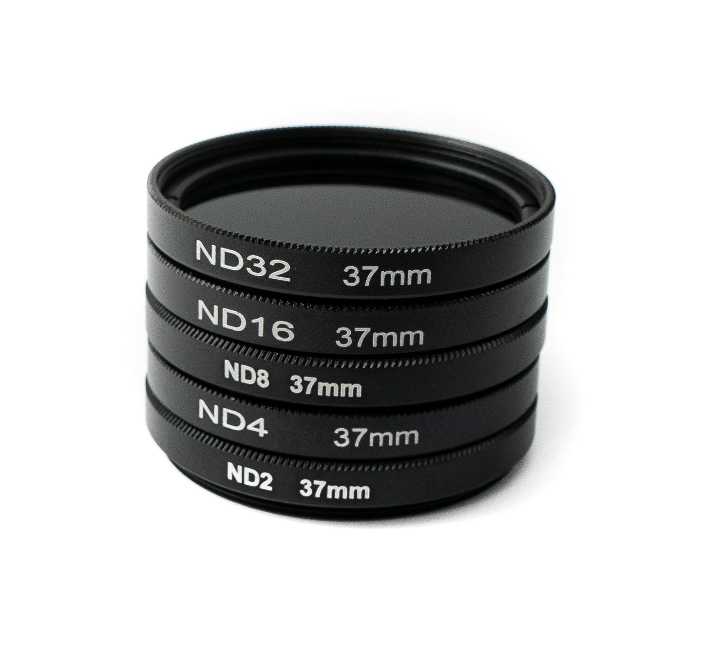 SYSTEM-S ND Filter Set 37 mm Neutraldichte mit Hülle und Tasche für iPhone 13 Mini