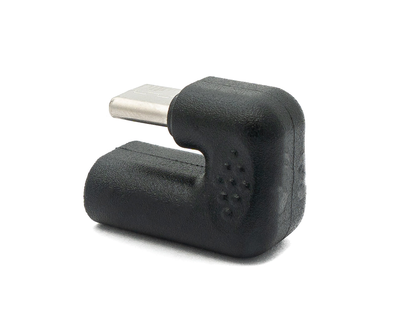 SYSTEM-S USB 3.1 U Turn 180° Adapter Type C Female to Male Cable in Black