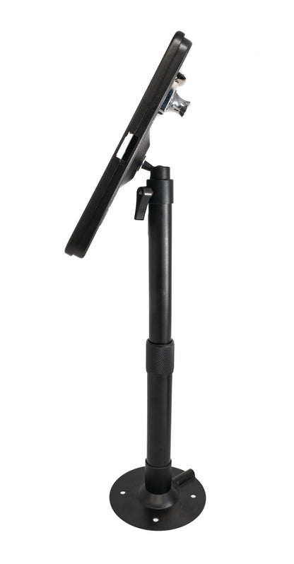 SYSTEM-S Tischständer 360° Halterung abschließbar für iPad Pro 10,5" (2017) in Schwarz