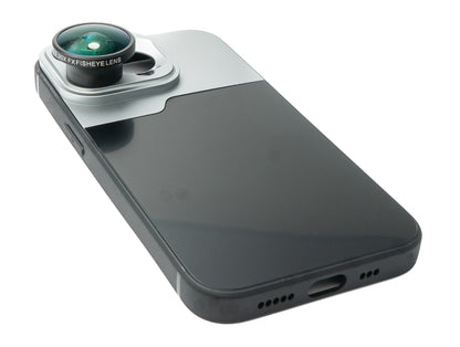 SYSTEM-S Fischaugen Linse Hülle Filter für Fotografie für iPhone 14 Pro