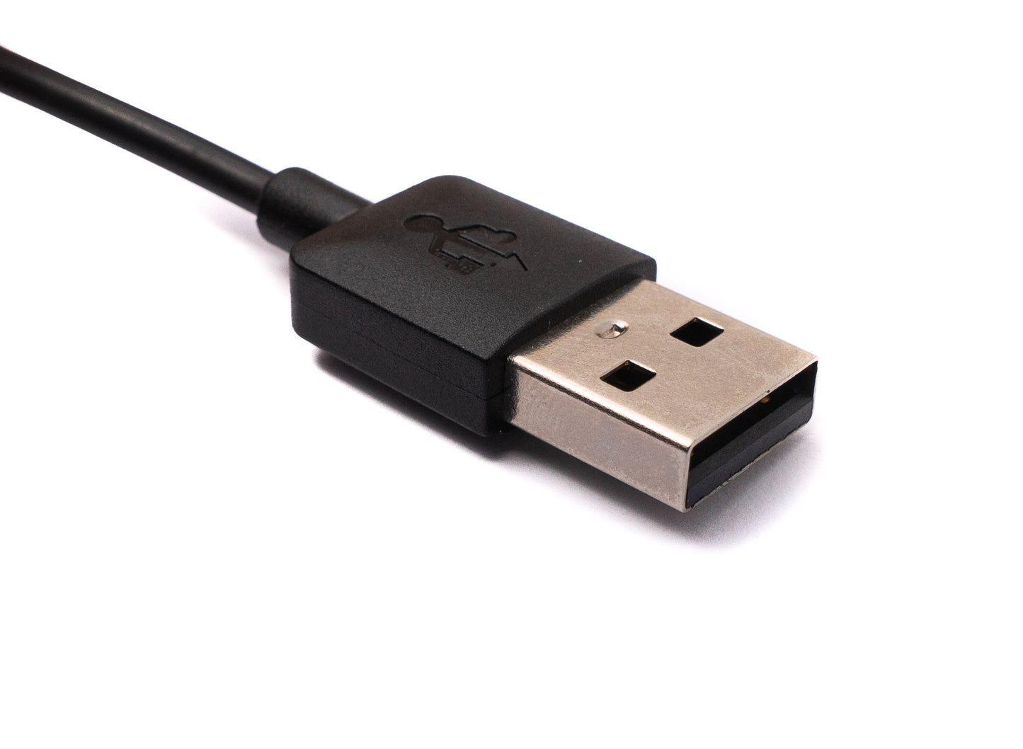 SYSTEM-S USB 2.0 Kabel 100 cm Ladekabel für Garmin Venu 1 2 2S SQ Lily Smartwatch Schwarz