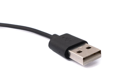 SYSTEM-S USB 2.0 Kabel 100 cm Ladekabel für RealMe Watch S RMA 207 Smartwatch in Schwarz