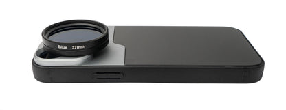 SYSTEM-S Farbfilter Set 37 mm 6 Stück Farbe Filter für Fotografie für iPhone 13 Mini