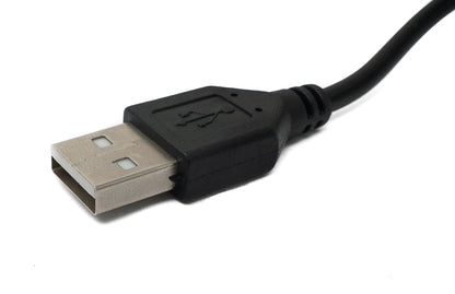 SYSTEM-S USB 2.0 und 3,5mm Klinke Kabel 60 cm für Rucksäcke Ladeanschluss Schwarz