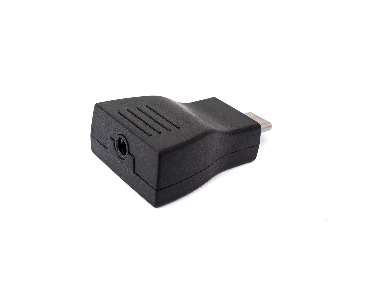 SYSTEM-S Audio USB Adapter 3,5 mm Klinke Buchse zu 3.1 Typ C Stecker AUX Kabel in Schwarz
