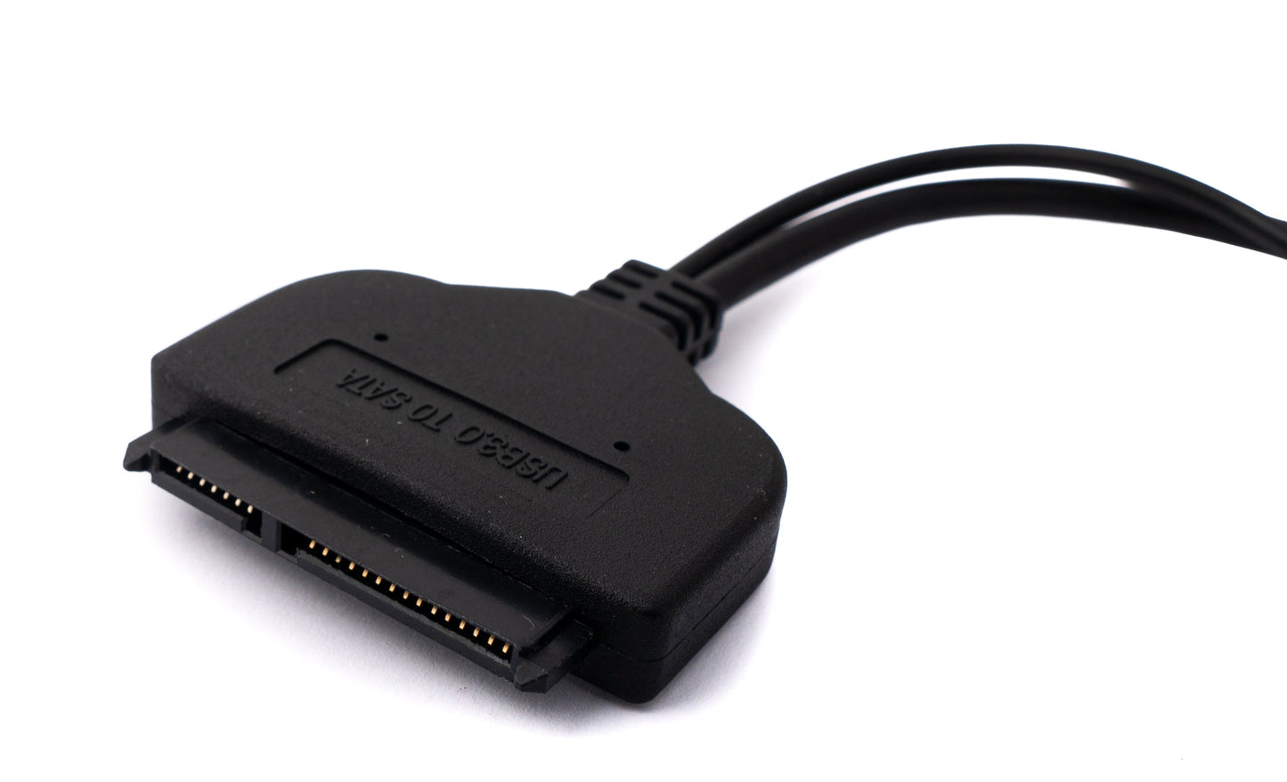 SYSTEM-S CFast Card 2.5 zu SATA 22Pin zu 2x USB 3.0 2.0 Typ A Stecker für HDD SSD