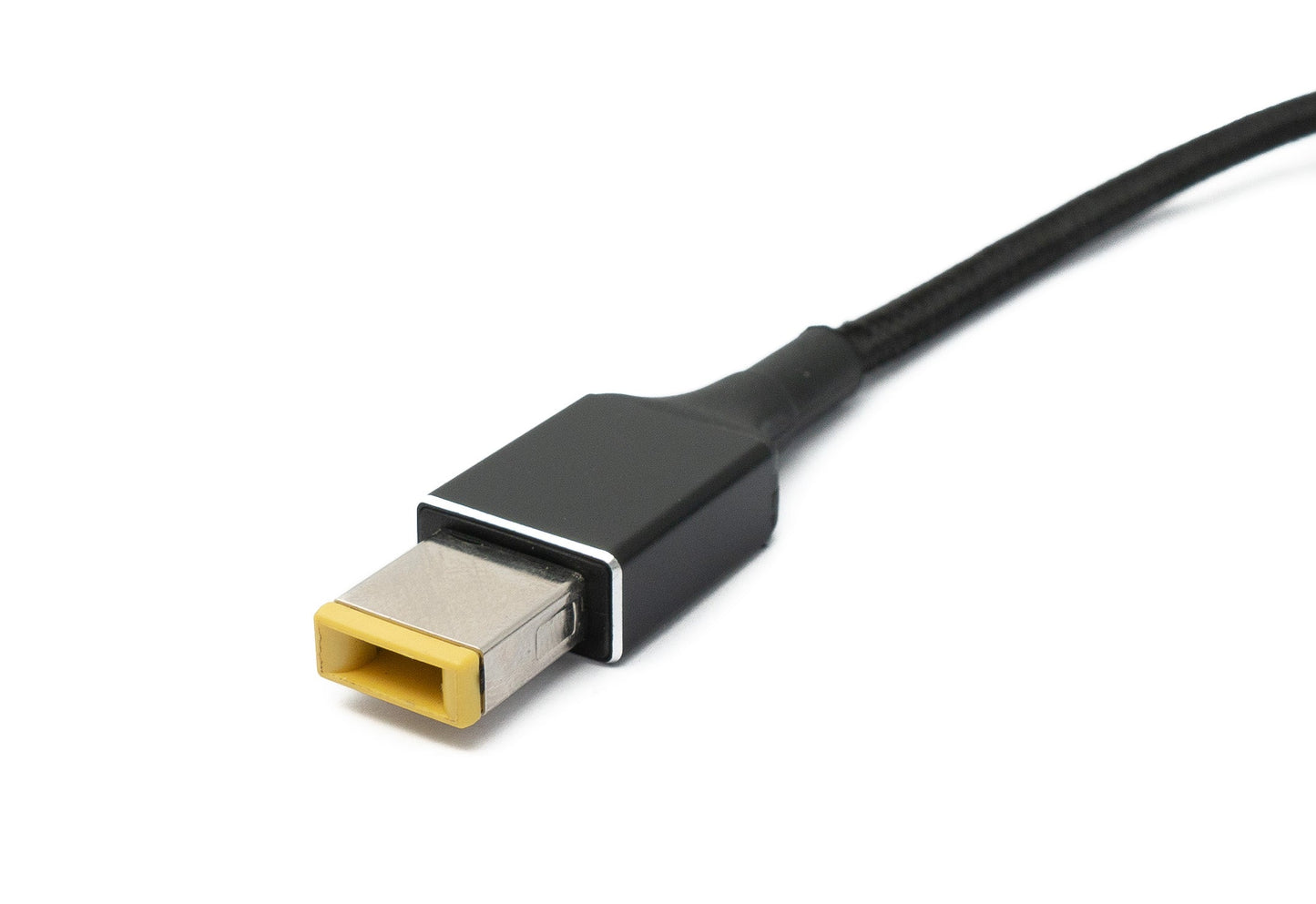 SYSTEM-S USB 3.1 Kabel 150 cm Typ C Stecker zu Rectangle 11,0 x 4,5 mm Stecker geflochten