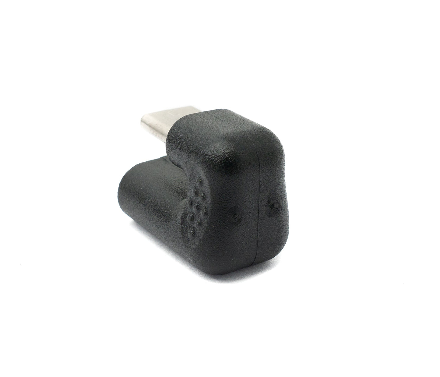 USB 3.1 U Turn 180° Adapter Typ C Stecker zu Micro USB Buchse Winkel Kabel in Schwarz