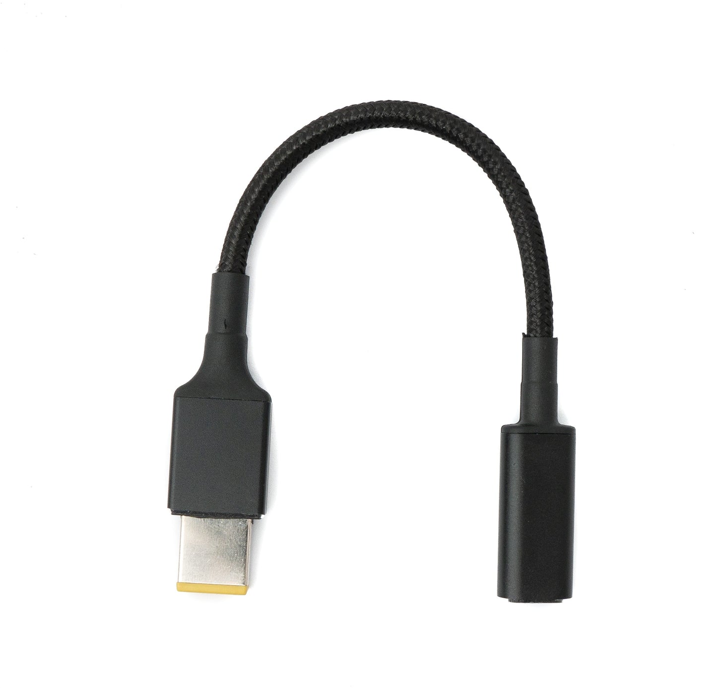 SYSTEM-S USB 3.1 cable 16 cm Type C female to Rectangle 11.0 x 4.5 mm male braided