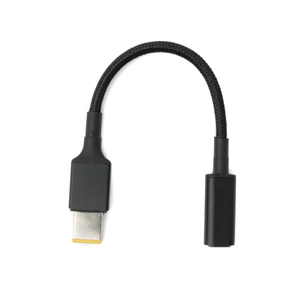 SYSTEM-S USB 3.1 cable 16 cm Type C female to Rectangle 11.0 x 4.5 mm male braided
