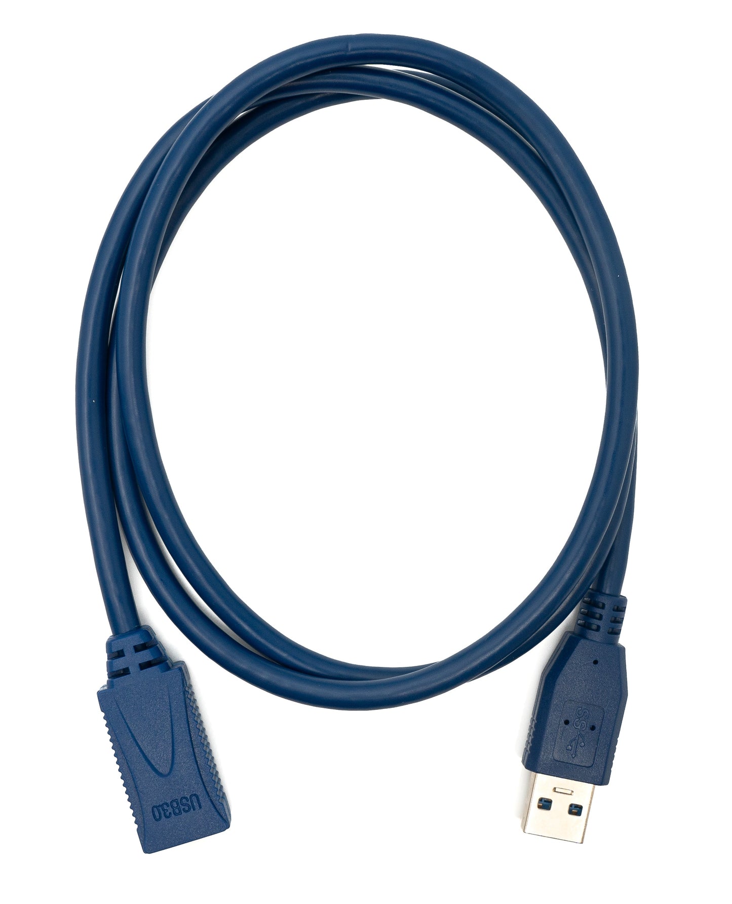 SYSTEM-S USB 3.0 cable 100 cm Type A male to female in blue