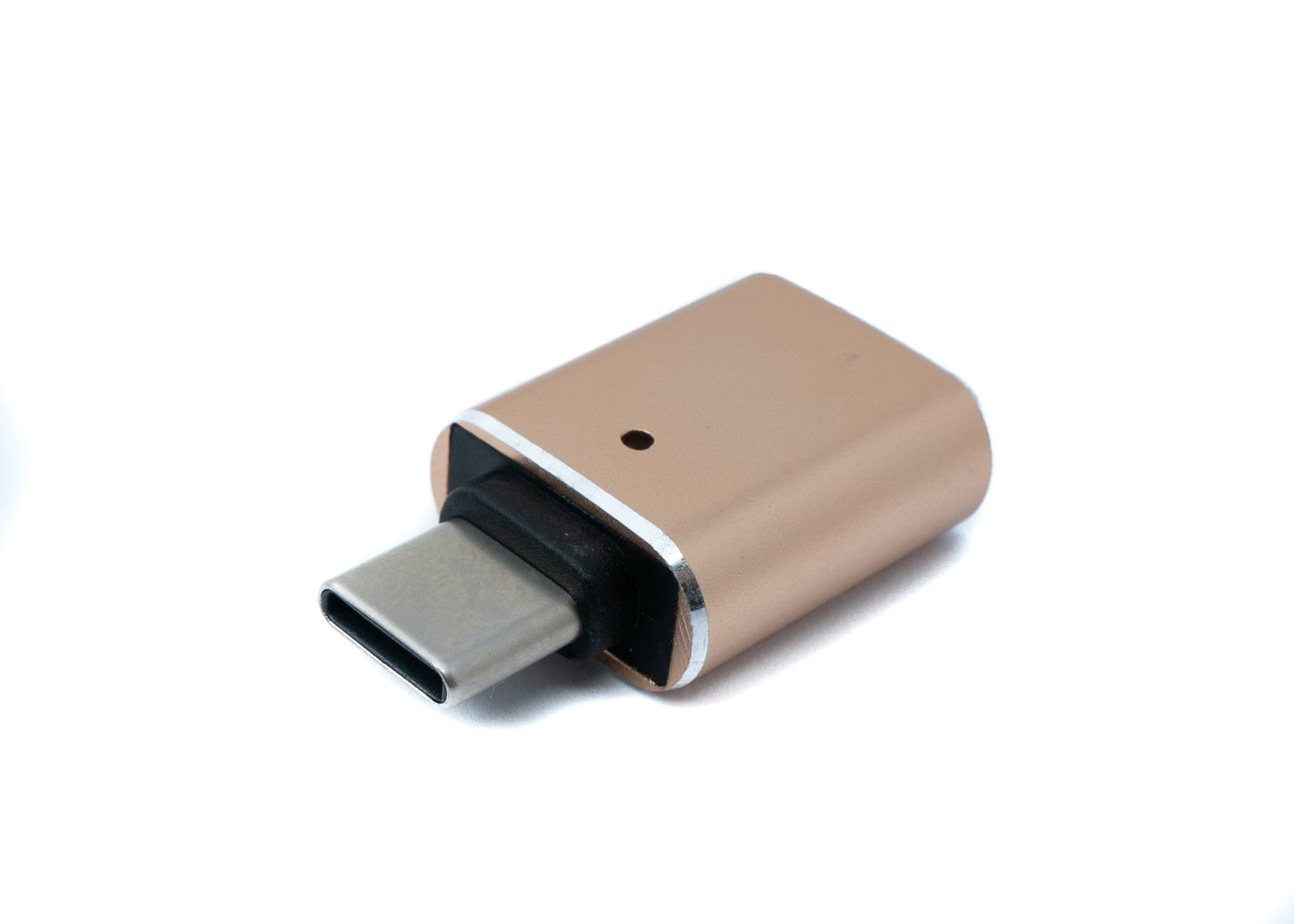 SYSTEM-S USB 3.1 Adapter Type C Male to 3.0 Female Cable in Pink Metallic