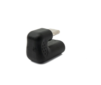 USB 3.1 U Turn 180° Adapter Typ C Stecker zu Micro USB Buchse Winkel Kabel in Schwarz