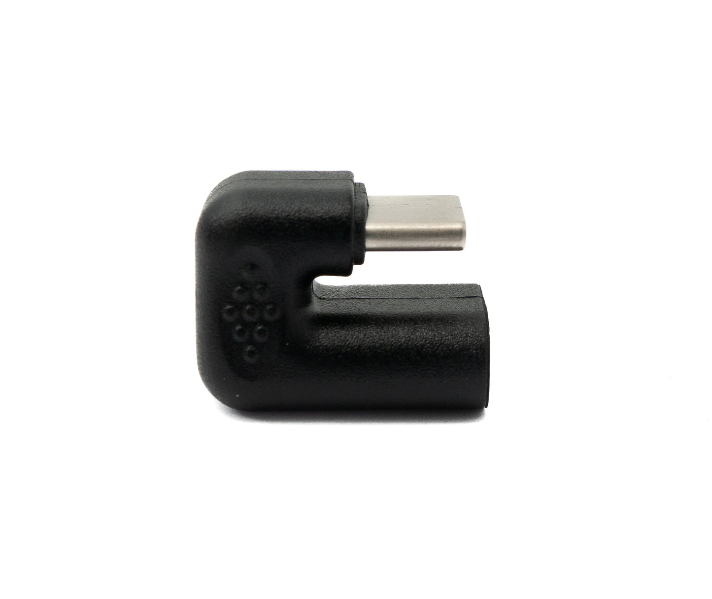 USB 3.1 U Turn 180° Adapter Typ C Stecker zu Micro USB Buchse Winkel Kabel in Schwarz