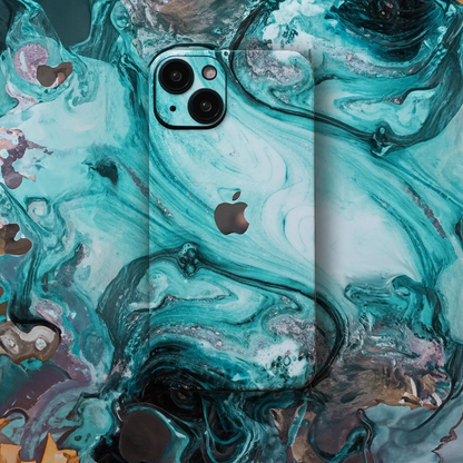 iPhone 14 Pro Skin Liquid Blue