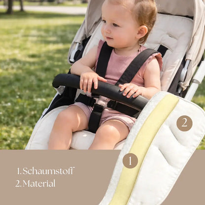 Sitzauflage Bio-Baumwolle – nachhaltig & universal