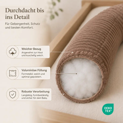 Bettschlange einsträngig Cord – Schutz & Komfort für Babybett