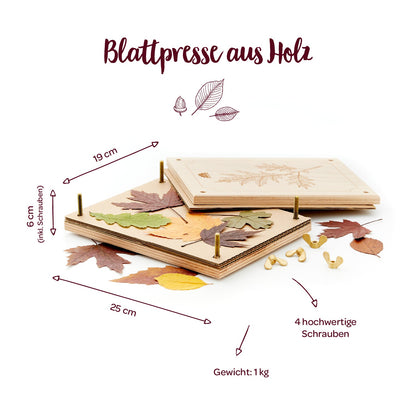 Leaf press for leaves &amp; flowers