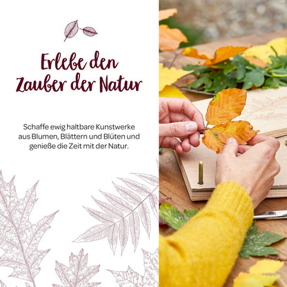 Leaf press for leaves &amp; flowers