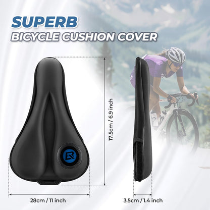 ROCKBROS Fahrrad Sattelbezug wasserdichtem Fahrradsattel Gelüberzug