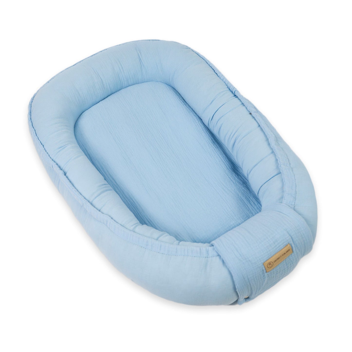 Babynestchen Musselin – Weicher mitwachsender Baby Kokon