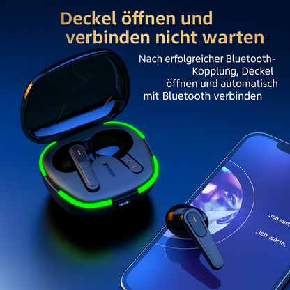 TWS Bluetooth 5.0 In-Ear Kopfhörer Kabellos Touch IPX4 LED Ladecase