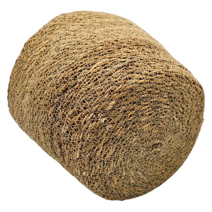 Blumentopf Pflanztopf Pflanzkorb Korb Übertopf Seegras braun rund Groß Ø 25 cm