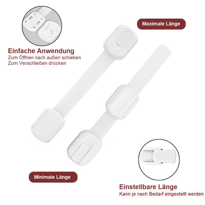 8 Pieces Cabinet Lock for Baby Safety