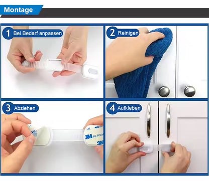 8 Pieces Cabinet Lock for Baby Safety