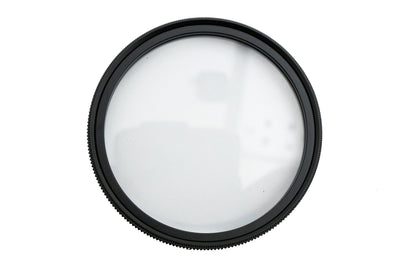 SYSTEM-S Star Burst Filter 52 mm 360° Cross Flare Linse für Smartphone Fotografie in Schwarz