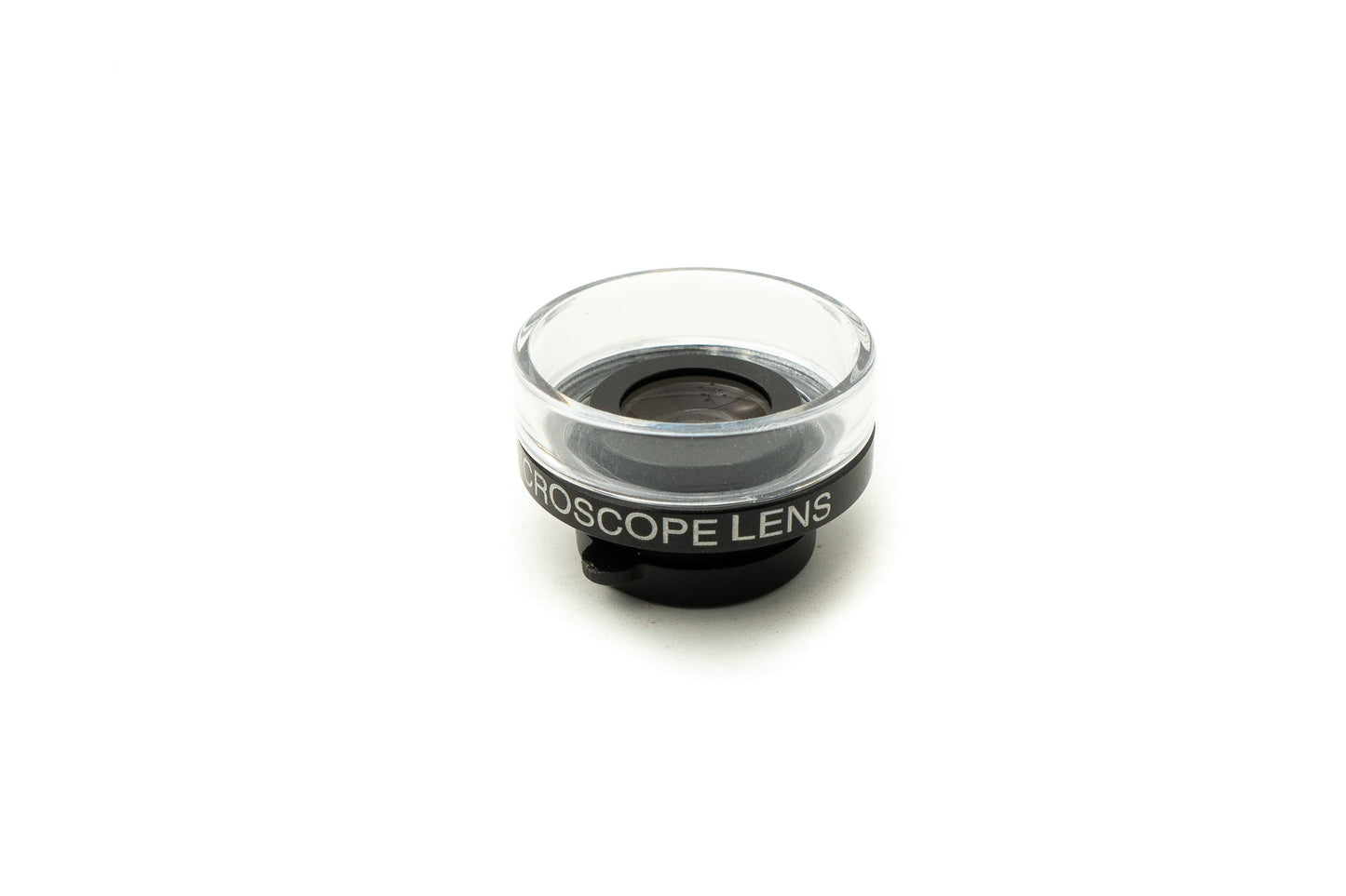 SYSTEM-S Super Makro Linse 30x 37 mm Mikroskop Filter mit Hülle für iPhone 15 Plus