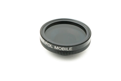SYSTEM-S CPL Filter 37 mm Circular Polarizer Linse mit Hülle für iPhone 15