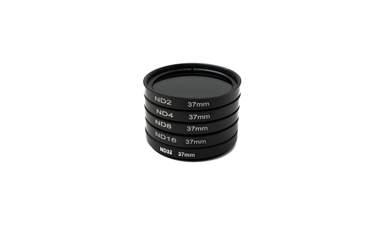 SYSTEM-S ND Filter Set 37 mm Neutraldichte mit Gewinde Hülle und Tasche für iPhone 15
