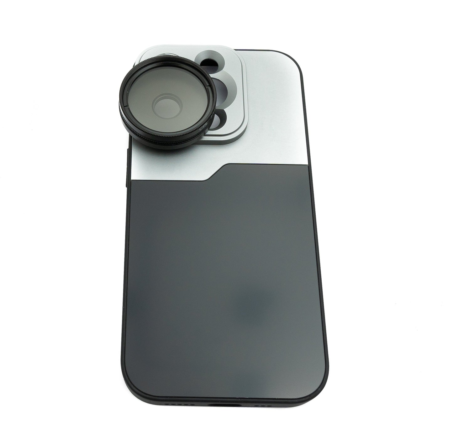 SYSTEM-S CPL Filter 37 mm Circular Polarizer Linse mit Gewinde Hülle für iPhone 14 Pro