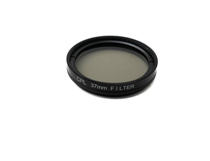 SYSTEM-S CPL Filter 37 mm Circular Polarizer Linse mit Gewinde Hülle für iPhone 15