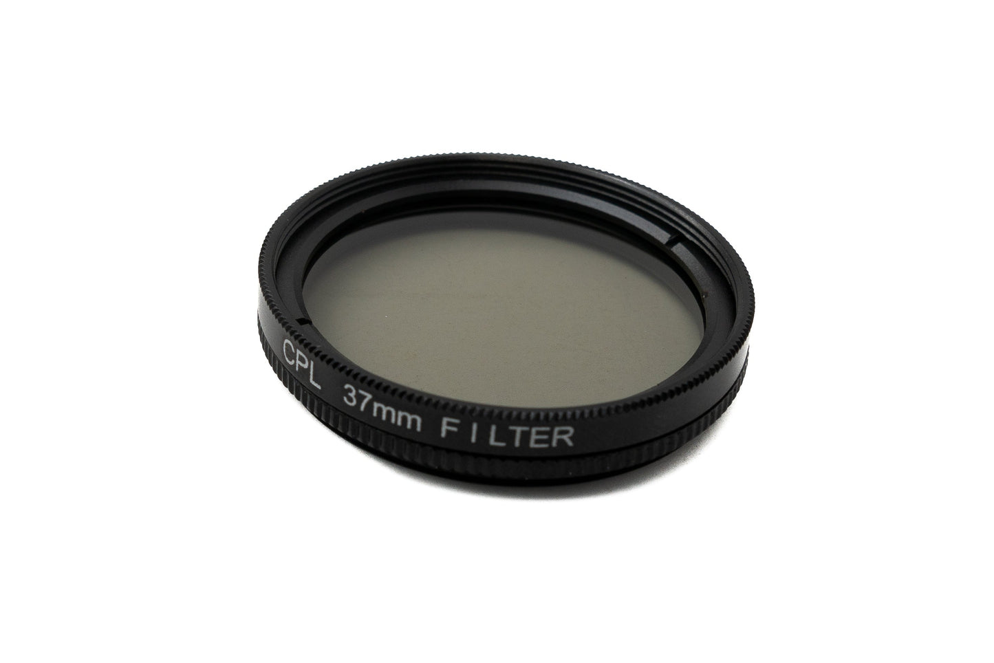 SYSTEM-S CPL Filter 37 mm Circular Polarizer Linse mit Gewinde Hülle für iPhone 15 Pro