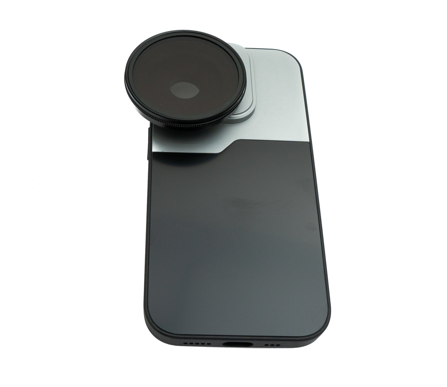 SYSTEM-S CPL Filter 52 mm Circular Polarizer Linse mit Gewinde Hülle für iPhone 14 Pro