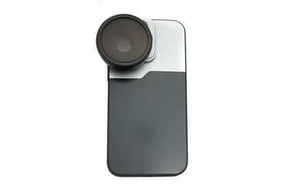SYSTEM-S CPL Filter 52 mm Circular Polarizer Linse mit Gewinde Hülle für iPhone 14 Pro Max