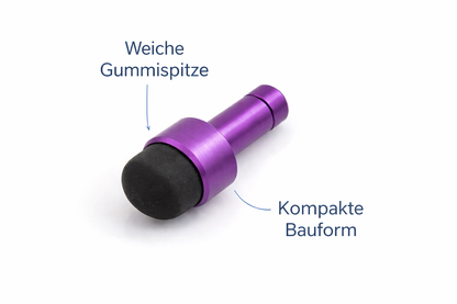 SYSTEM-S Mini Stylus Touch Pen für Touchscreen-Geräte Lila