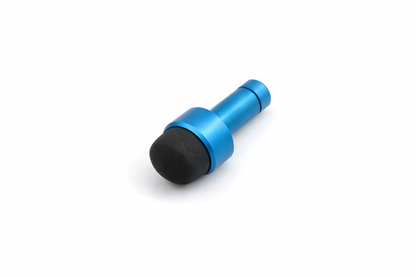 SYSTEM-S Mini Stylus Touch Pen mit Audio-Stecker – präziser Eingabestift für Touchscreens – kompatibel mit Smartphone, Tablet & PC blau