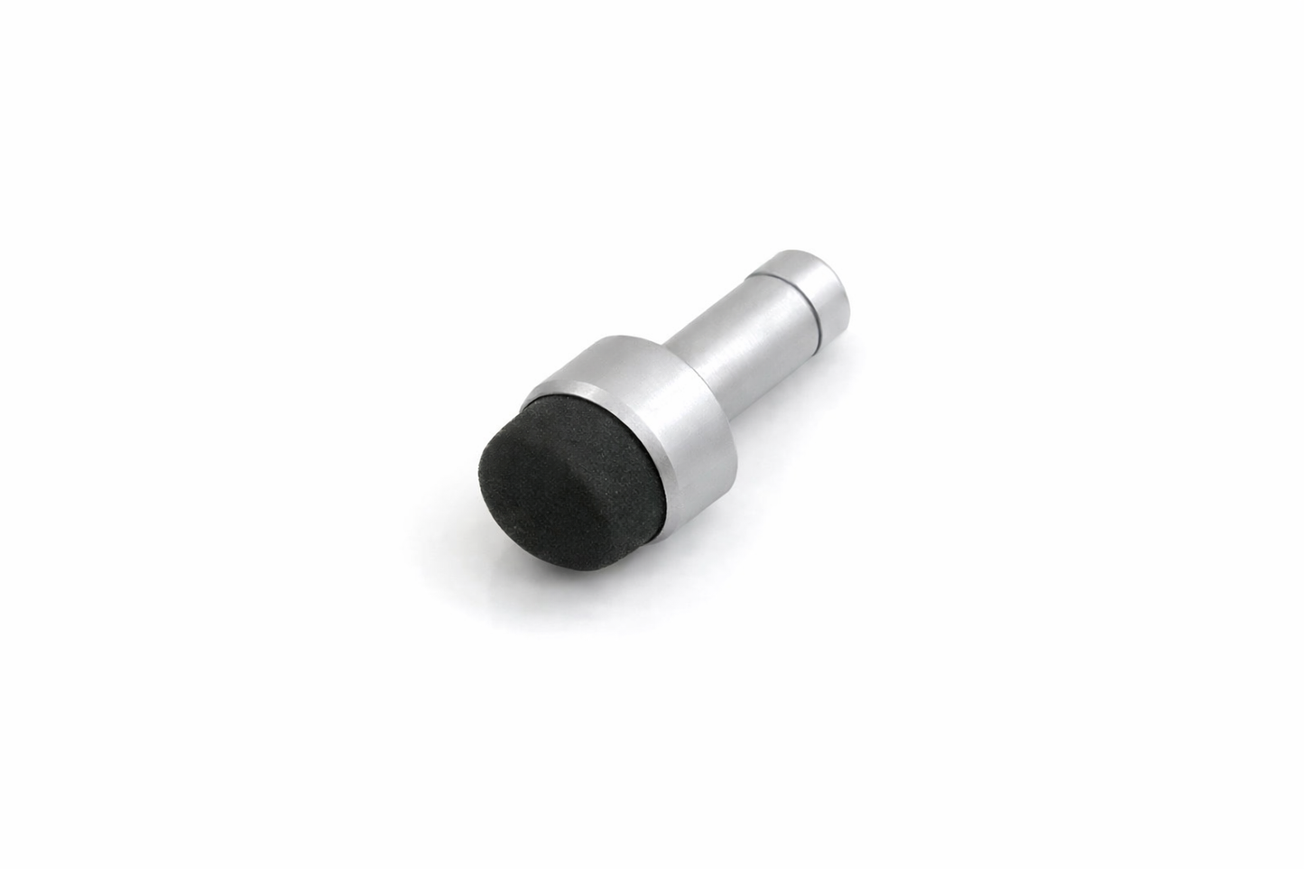 SYSTEM-S Mini Stylus Touch Pen für Touchscreen-Geräte grau silber-farbend