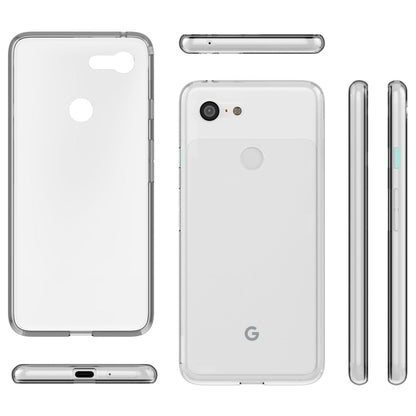 NALIA Transparente Silikonhülle für Google Pixel 3 – Anti-Gelb & Rutschfest – GLAZE (Handyhülle Kristallklar, Schlank & Stoßfest) – Marke aus Berlin