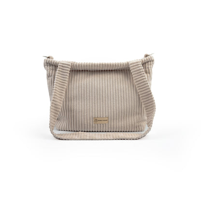 Wickeltasche Cord für den Kinderwagen- Mom bag